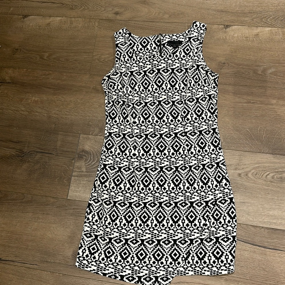 Black and White Dress